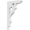 Ekena Millwork Brontes Architectural Grade PVC Bracket, 5/8"W X 4 1/2"D X 7"H BKTP01X04X07BR - alternate 1